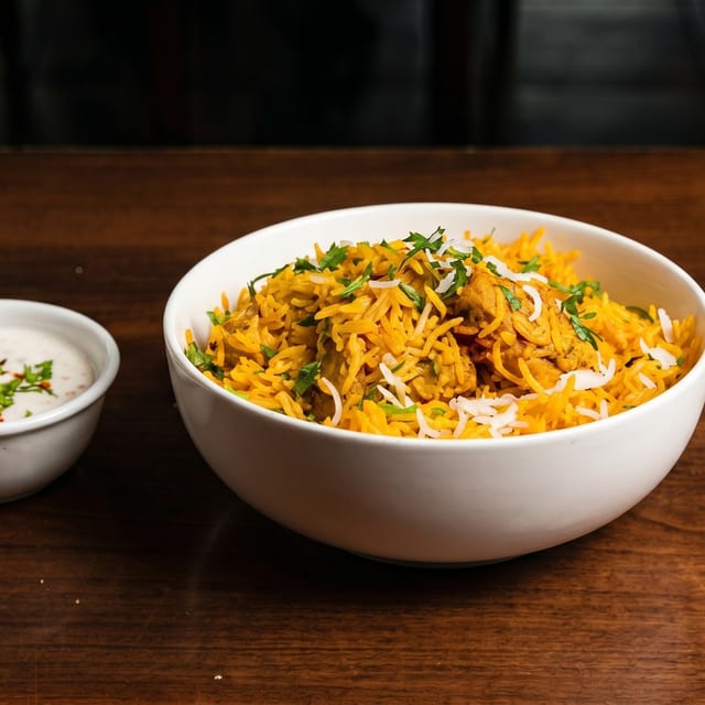 Chicken Biryani.